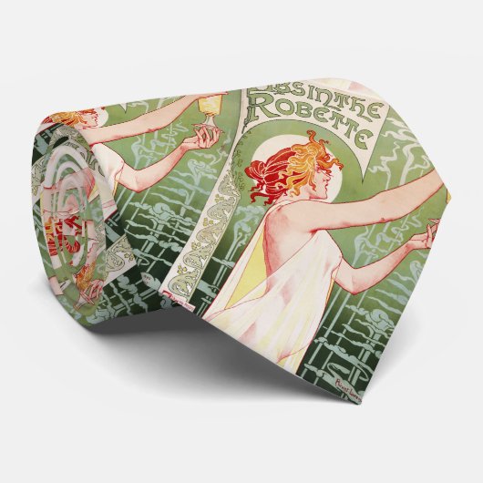 Cravate Absinthe Robette (Roulé)