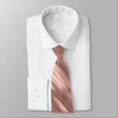 Cravate Abstract #3: Copper Rose Gold (Attaché)
