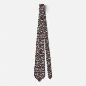 Cravate Abstract Artistic African Ethnic Pattern (Devant)