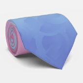 Cravate Abstract Bigender Pride Flag (Roulé)