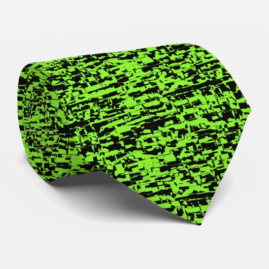 Cravate Abstract Crackle Tie (Roulé)