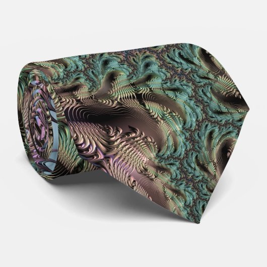 Cravate Abstract fractal patterns and shapes. Fractal (Roulé)