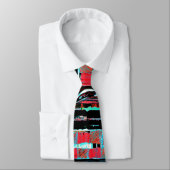 Cravate Abstract Freedom – Custom Necktie (Attaché)