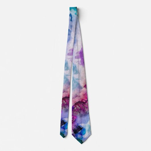 Cravate Abstract watercolor (Dos)