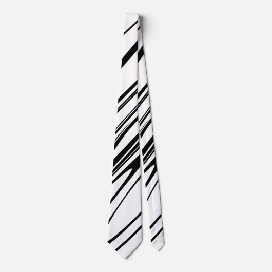 Cravate Abstract Zebra (Devant)