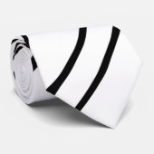 Cravate Abstract Zebra (Roulé)