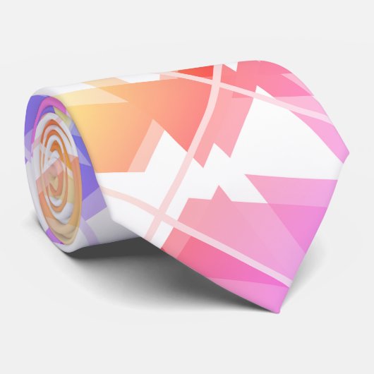 Cravate abstrait (Roulé)