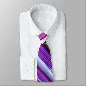 Cravate Abstrait #2 : Flou pourpre (Attaché)