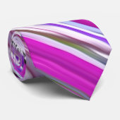 Cravate Abstrait #2 : Flou pourpre (Roulé)