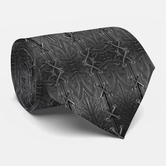 Cravate abstrait Armor (Roulé)