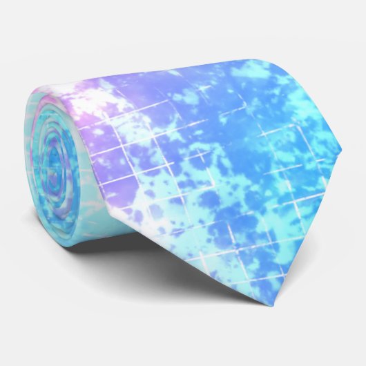 Cravate Abstrait brillant (Roulé)