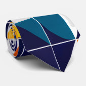 Cravate Abstrait coloré (Roulé)