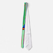 CRAVATE ABSTRAIT COLORÉ (Dos)