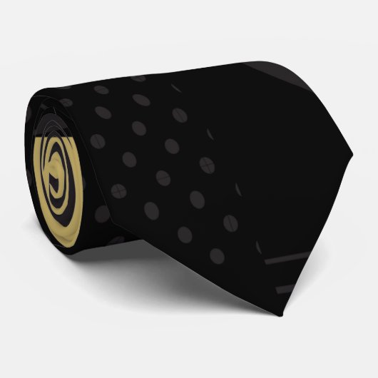 Cravate Abstrait coloré (Roulé)