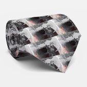 Cravate Abstrait créatif moderne (Roulé)