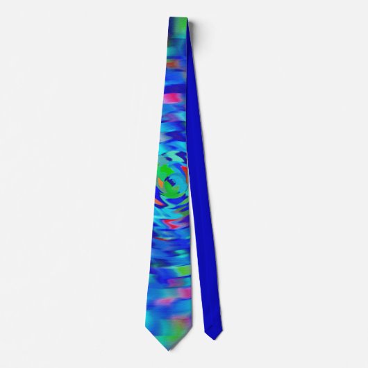 Cravate Abstrait d'ouragan (Devant)