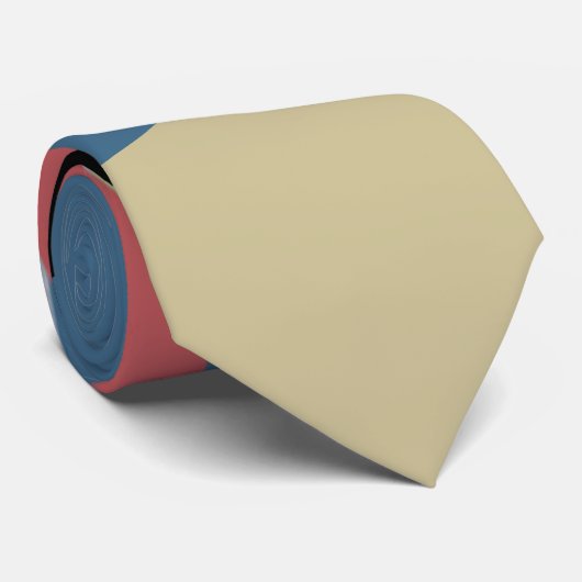 Cravate Abstrait Floral Striped Special (Roulé)