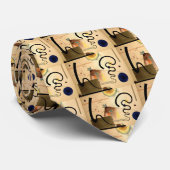 Cravate Abstrait Kandinsky (Roulé)