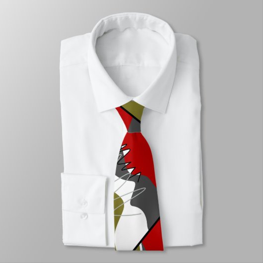 Cravate Abstrait, moderne, créatif, appliqué (Attaché)