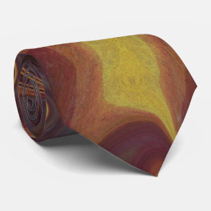 cravate abstrait motif fractal