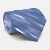 Cravate Abstrait n° 3 : Brillant bleu poudre (Roulé)