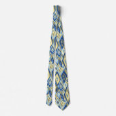 Cravate Abstrait Rétro Extrême Double Face (Dos)