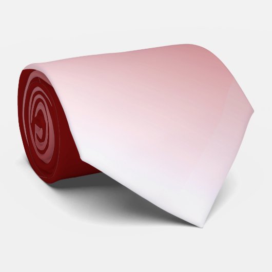 Cravate Abstrait rouge original et créatif (Roulé)
