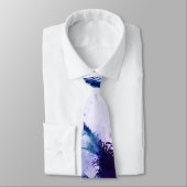 Cravate *~* Abstrait Tropical AP25 Plage Exotique Palm Tre (Attaché)