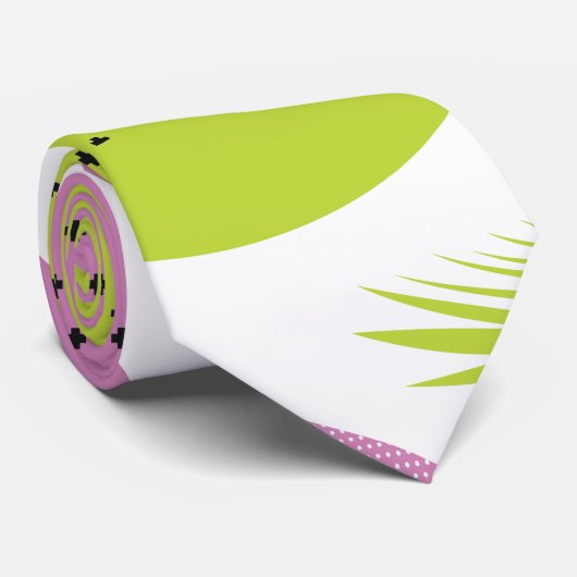 Cravate Abstrait Watermelon à la mode Papa (Roulé)