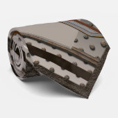 Cravate Abstraite de conception métallique industr (Roulé)