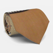 Cravate abstraite de guitare (Roulé)