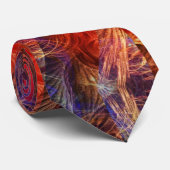 Cravate Abstraite Fractale #11 (Roulé)