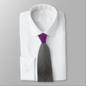 Cravate Abstraite gris violet (Attaché)