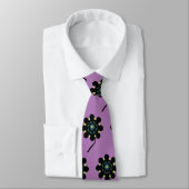 CRAVATE ABtsrcat Fleurs minimales (Attaché)