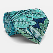 Cravate Acanthus Green, William Morris (Roulé)