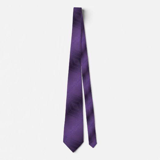 Cravate Acceptation | Motif Boho violet écectique (Devant)