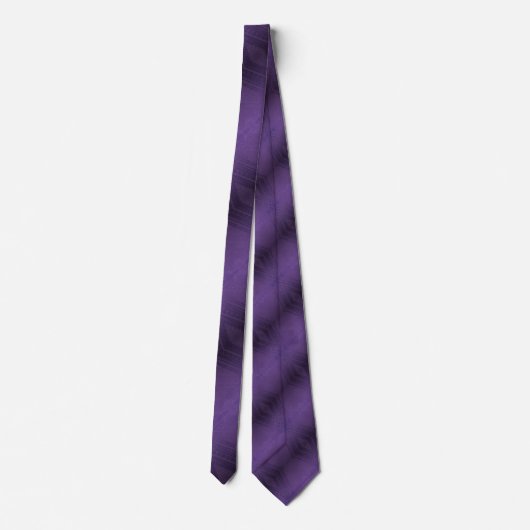Cravate Acceptation | Motif Boho violet écectique (Dos)