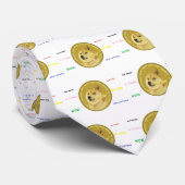 Cravate Accessoires de Dogecoin le Shiba bavard Inu (Roulé)