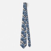 Cravate Accessoires Élégants pour Hommes Fleur de Carnatio (Devant)