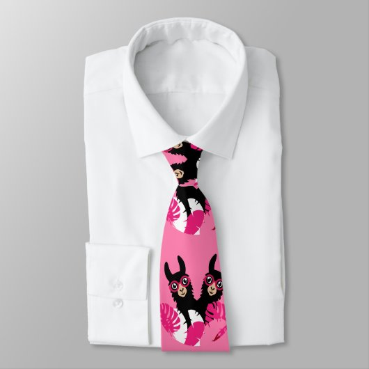 Cravate Accessoires Llama Alpaca amusants (Attaché)