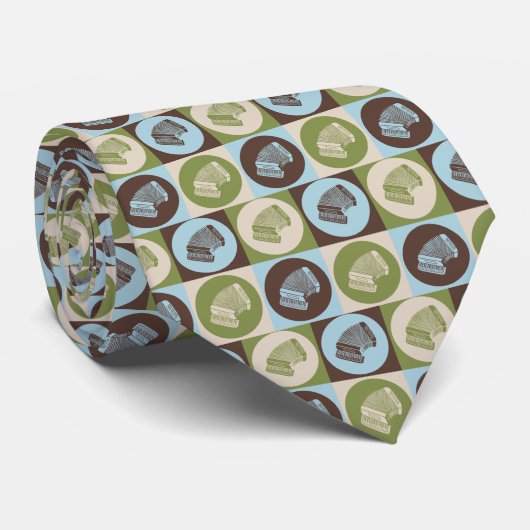 Cravate Accordéon d'art de bruit (Roulé)