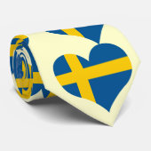 Cravate Achetez le drapeau de la Suède (Roulé)