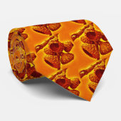 Cravate Acorn Casquette - Orange (Roulé)