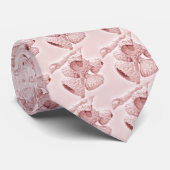 Cravate Acorn Casquette - Rose (Roulé)