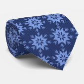 Cravate Ad Man Flèche-Flèche-Neige Flèche-Flèche Bleu Deux (Roulé)