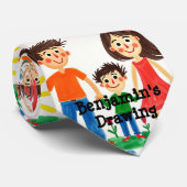 Cravate Add your Child's Artwork to this  (Roulé)