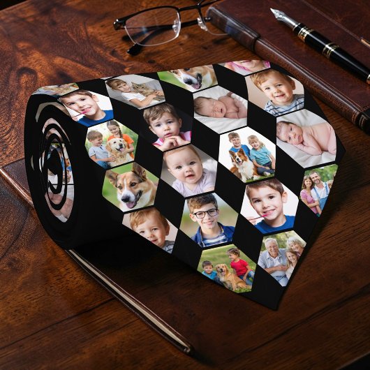 Cravate Add Your Own Photos Custom Necktie