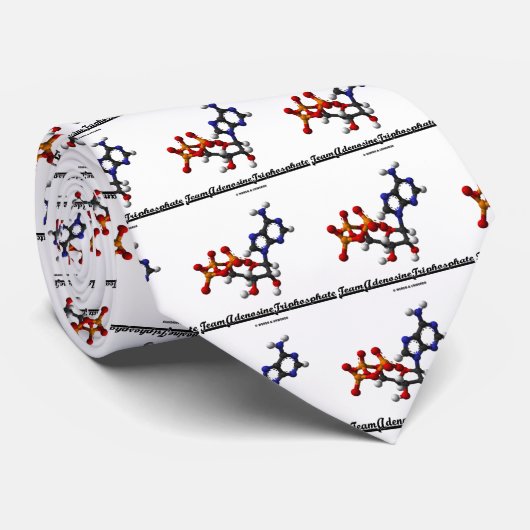 Cravate Adénosine triphosphate d'équipe (ATP) (Roulé)