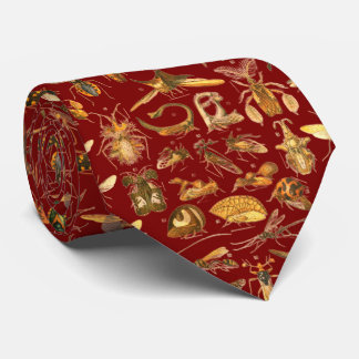 Cravate Adolphe Millot - insects 