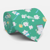 Cravate Adorable Bébé Dents Bureau dentaire Dentiste (Roulé)